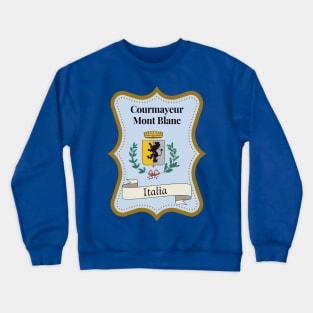 Courmayeur, Italy Crewneck Sweatshirt